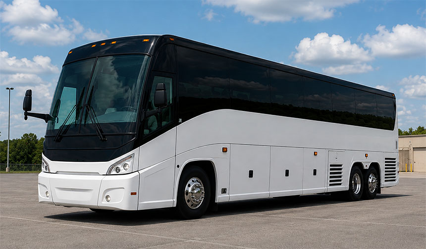 56-passenger charter bus in Atlanta, GA
